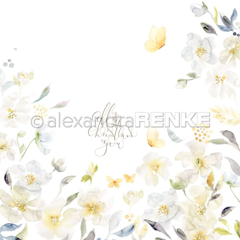 A.RENKE - Carta  "Christmas rose international"- 10.1465x