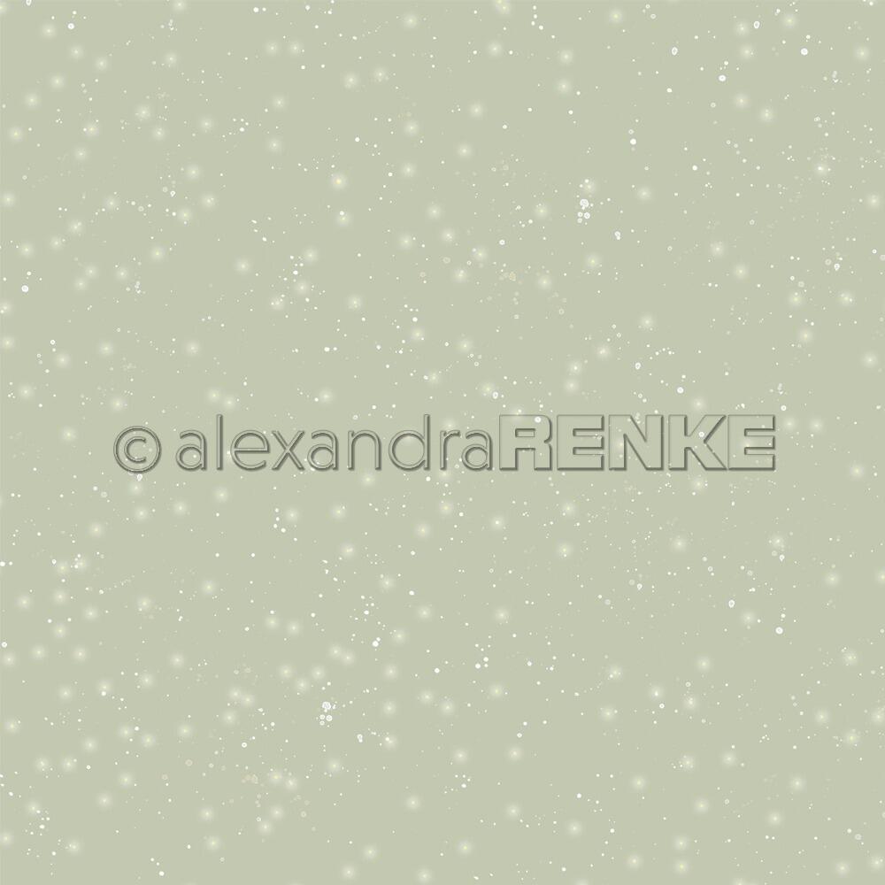 Design paper 'Green Starry Snowy Sky'- P-AR-10.2873 - A.RENKE