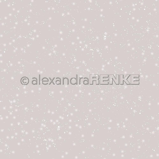 Design paper 'Medium Silver-Gray Starry Snowy Sky'- P-AR-10.2875 - A.RENKE