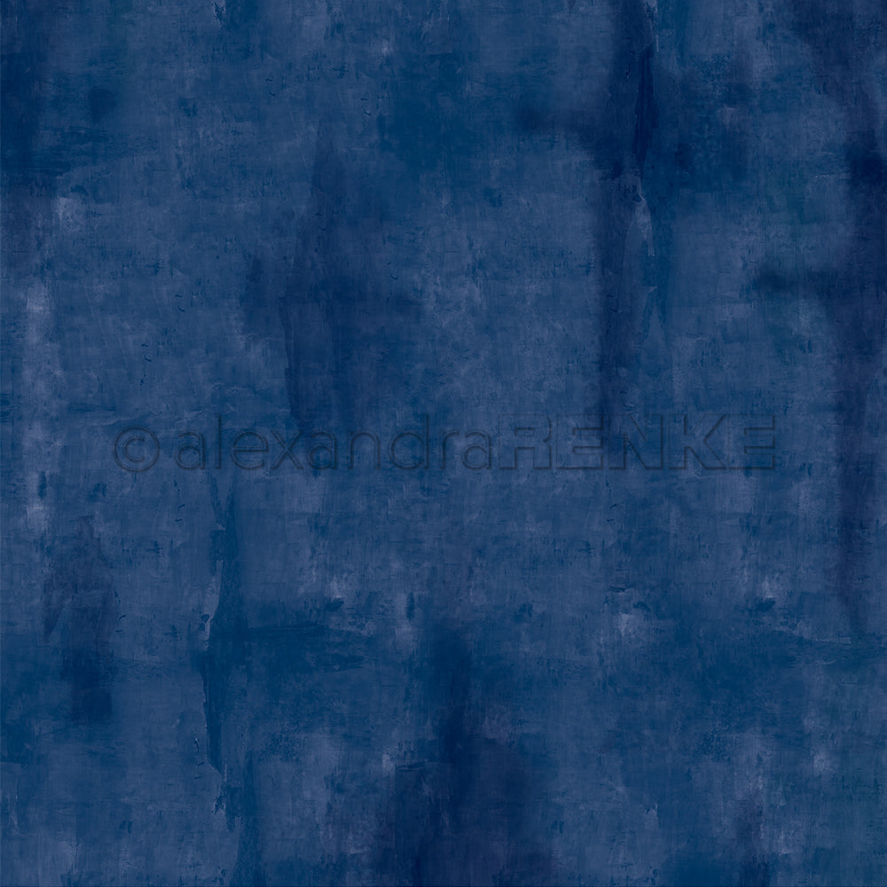 A.RENKE - Carta "Autumn calm Dark Blue_2" 10.1445