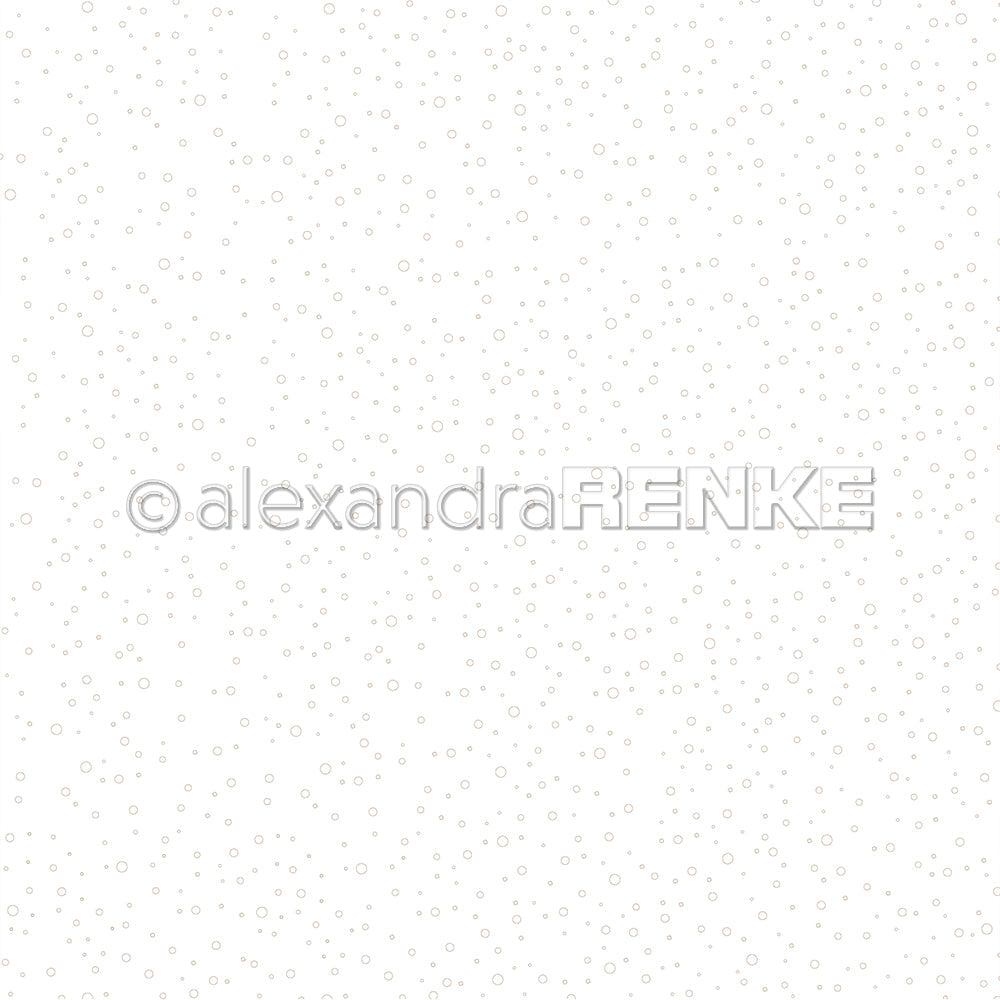 Design paper 'Pattern golden bubbles' - P-AR-10.2145- A.RENKE