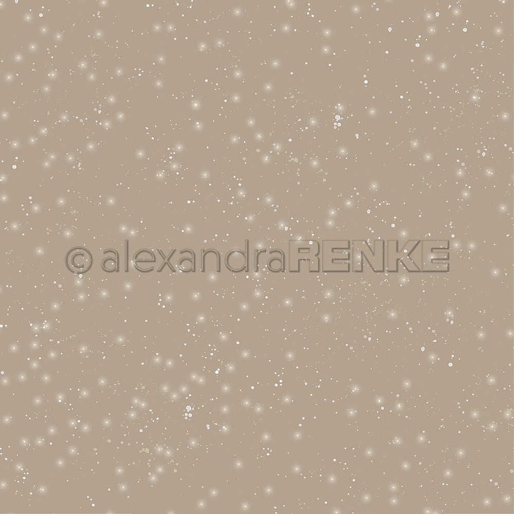 Brown Beige Starry Snow Sky Dark- P-AR-10.2882 - A.RENKE