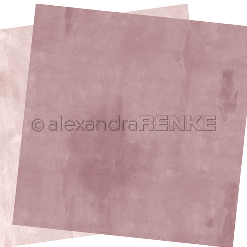 A. RENKE - Carta double-sided 'old pink' 20.010