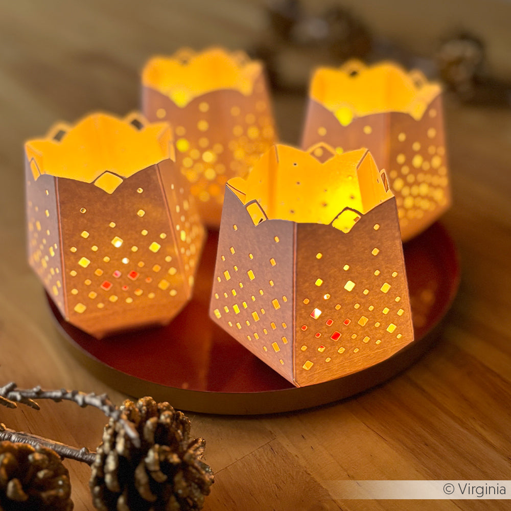 Set Fustelle PAPPcutie  'Lantern ornament 1 '- D-AR-3D0136 - A.RENKE