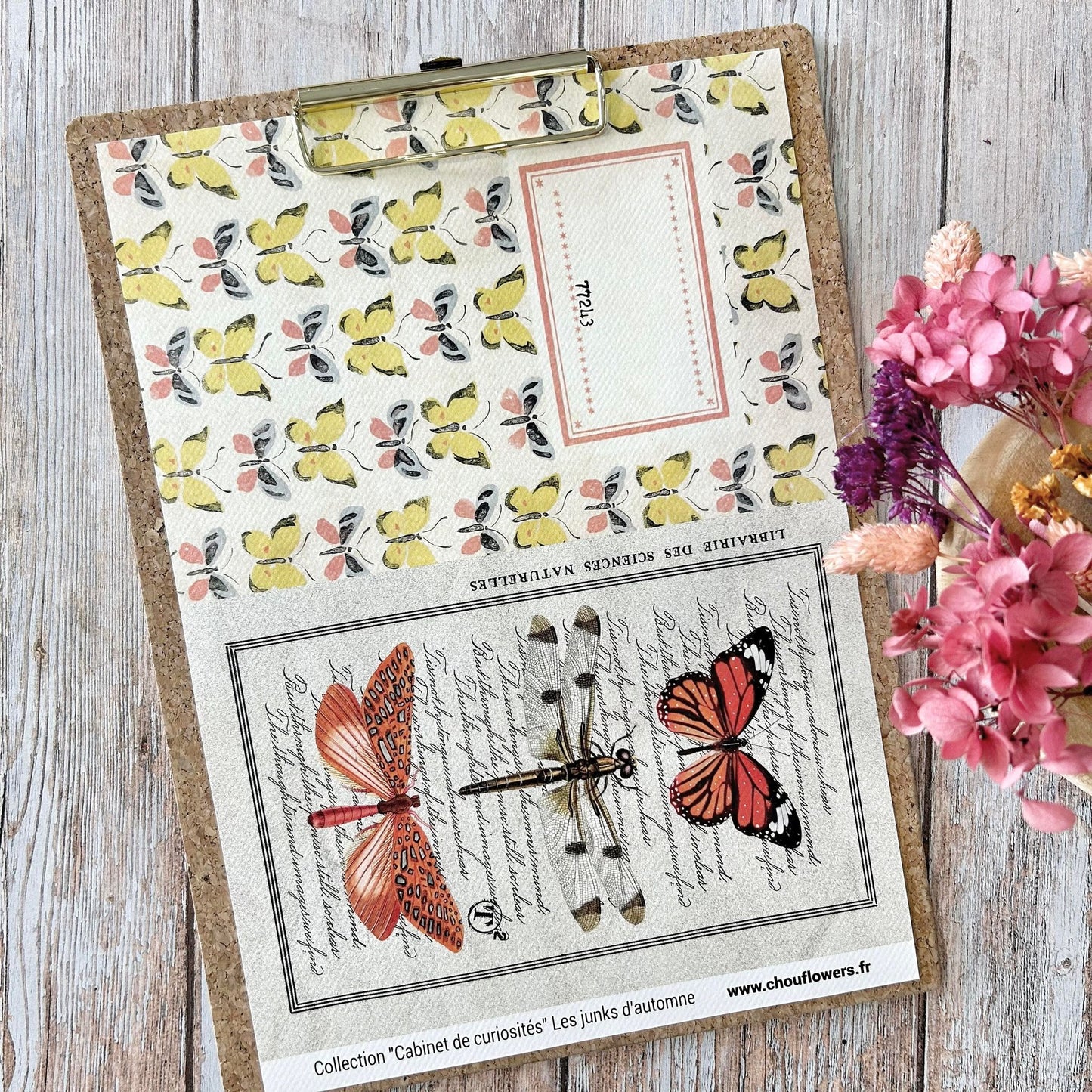 SET CARTE-LES JUNKS D'AUTOMNE CABINET DE CURIOSITES - CAB134 - CHOU & FLOWERS