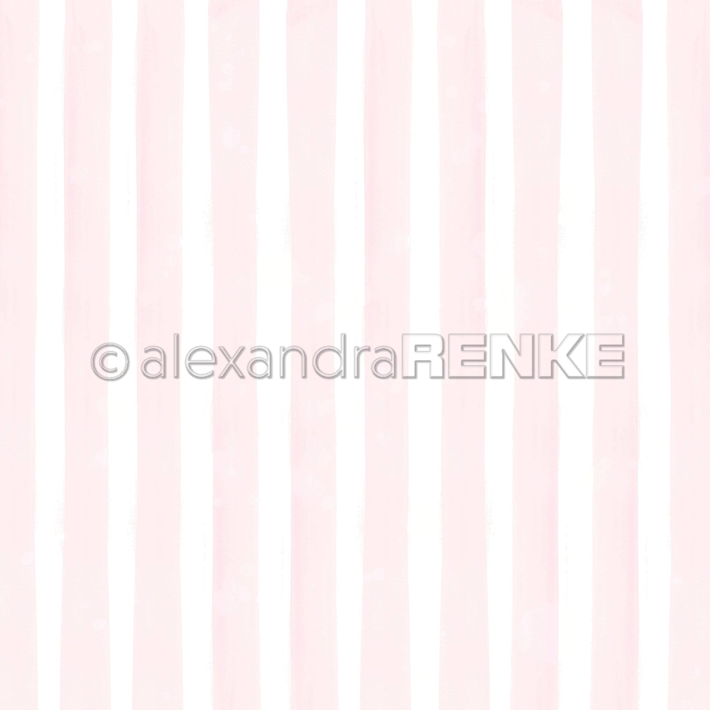 A.RENKE - Carta 'Wide stripes sakura pink" 10.2653