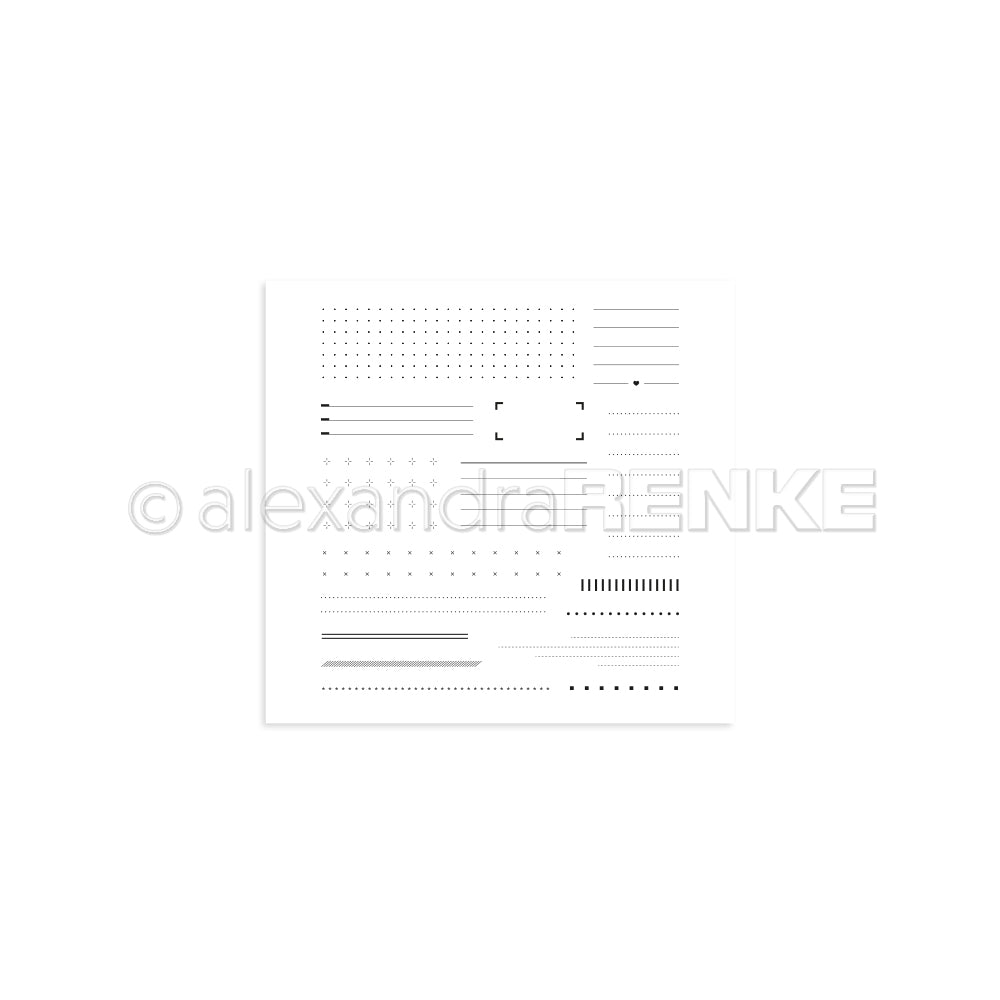 Set timbri Clear  "Grids and Lines"  CS-AR-Ba0027 - A.RENKE