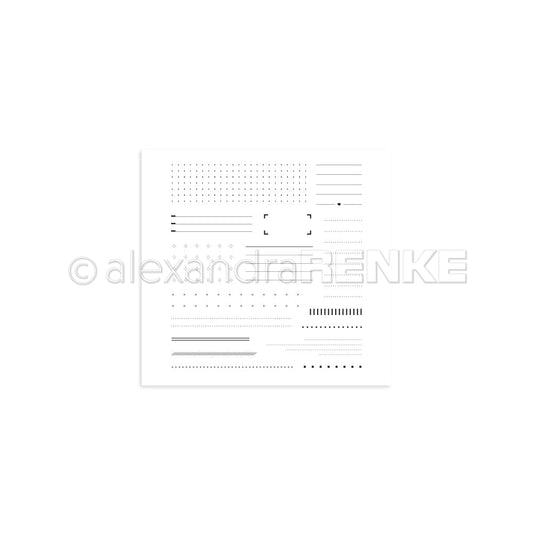 Set timbri Clear  "Grids and Lines"  CS-AR-Ba0027 - A.RENKE