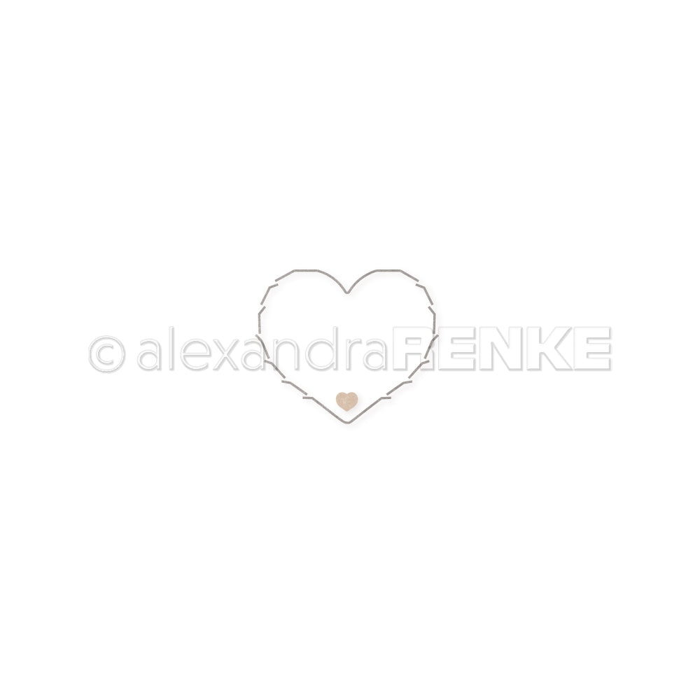 Fustella 'Tear frame heart' - D-AR-903 - A. RENKE