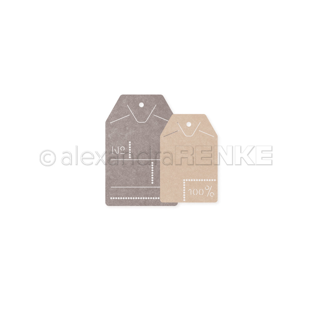 Set Fustelle  'Tea bag tags' -D-AR-0909 - A.RENKE