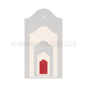 Set Fustelle  'Ogee arch tags large' -D-AR-BA0367 - A.RENKE