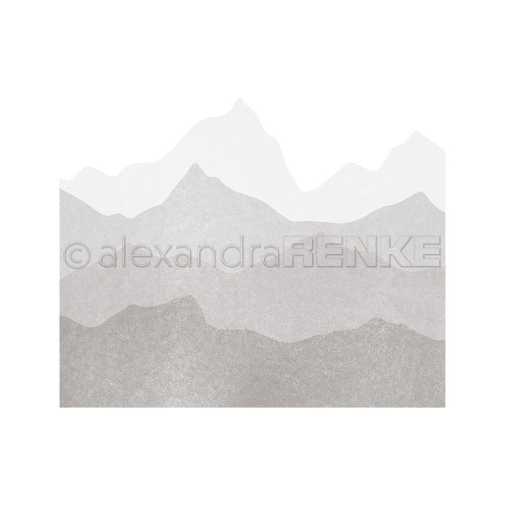 Set Fustelle 'Mountain Landscape 2- D-AR-Ba0375- A.RENKE