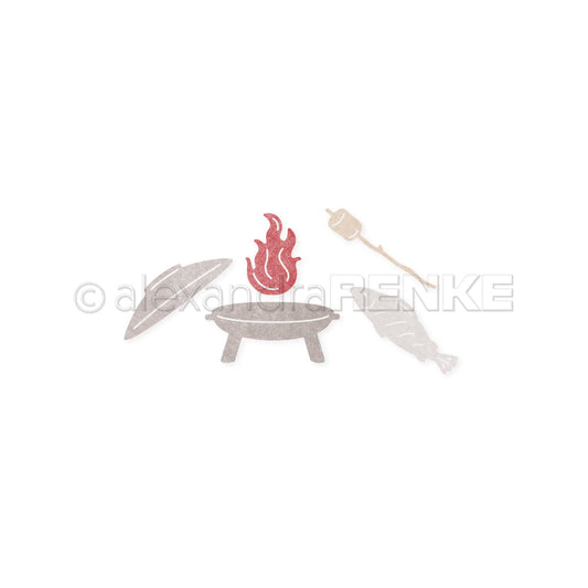 Set Fustelle  'Mini campfire set ' -D-AR-C0068 - A.RENKE