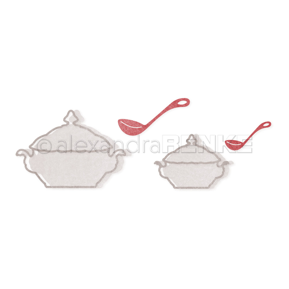 Set Fustelle  'Terrine duo medium ' -D-AR-C0078 - A.RENKE