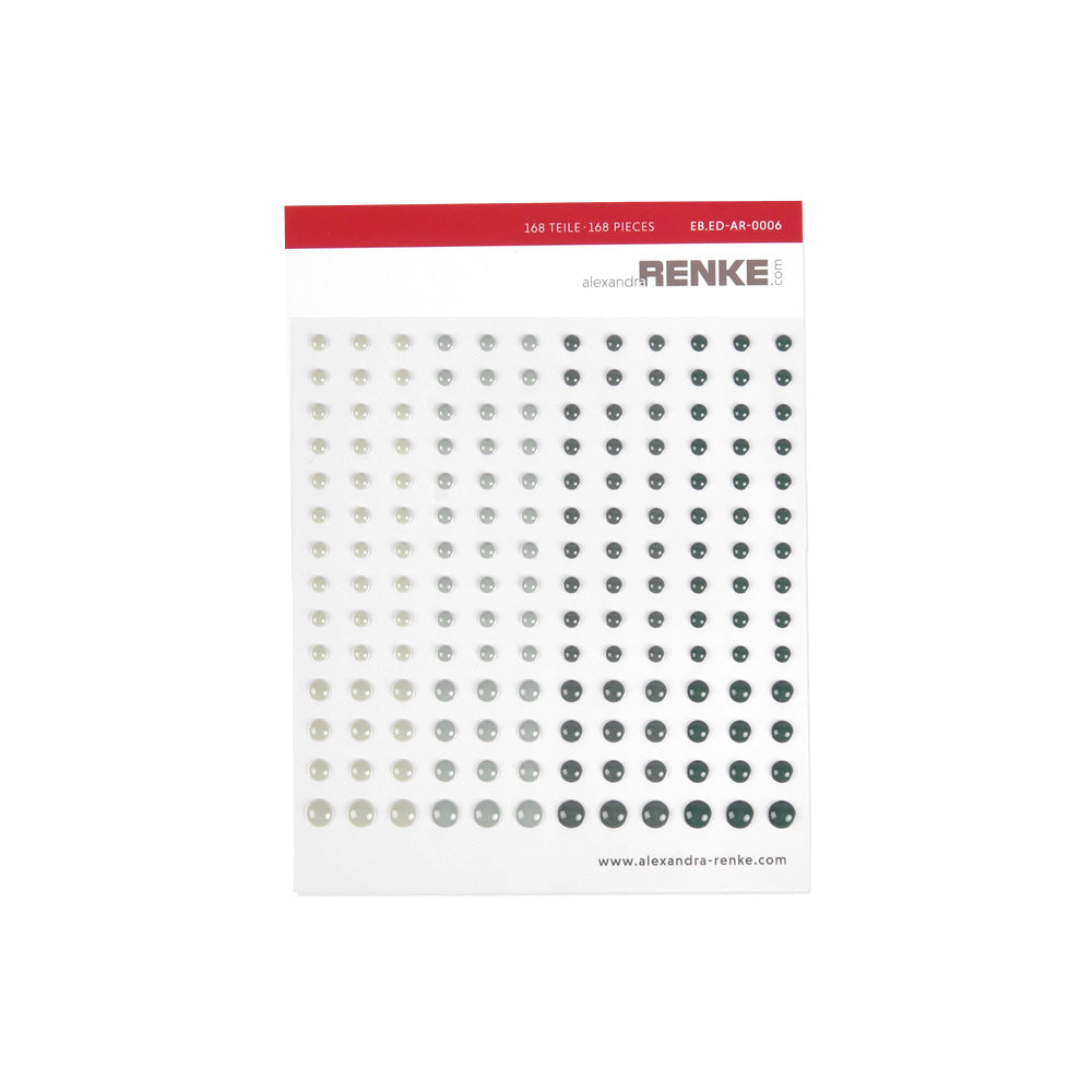 Enamel Dots EB.ED-AR-0006 'Jasper green'- A.RENKE