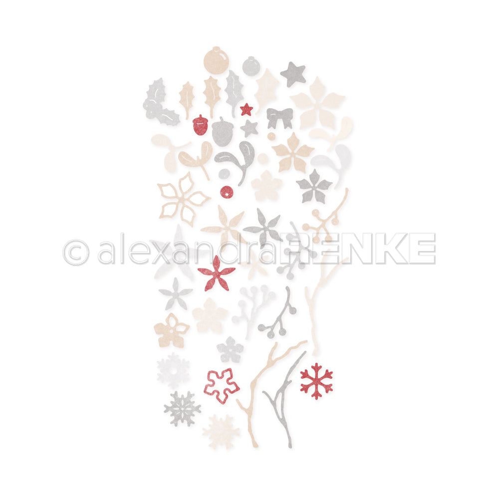 Set fustelle 'Christmas Flower Collection '- D-AR-Fl0338 - A.RENKE