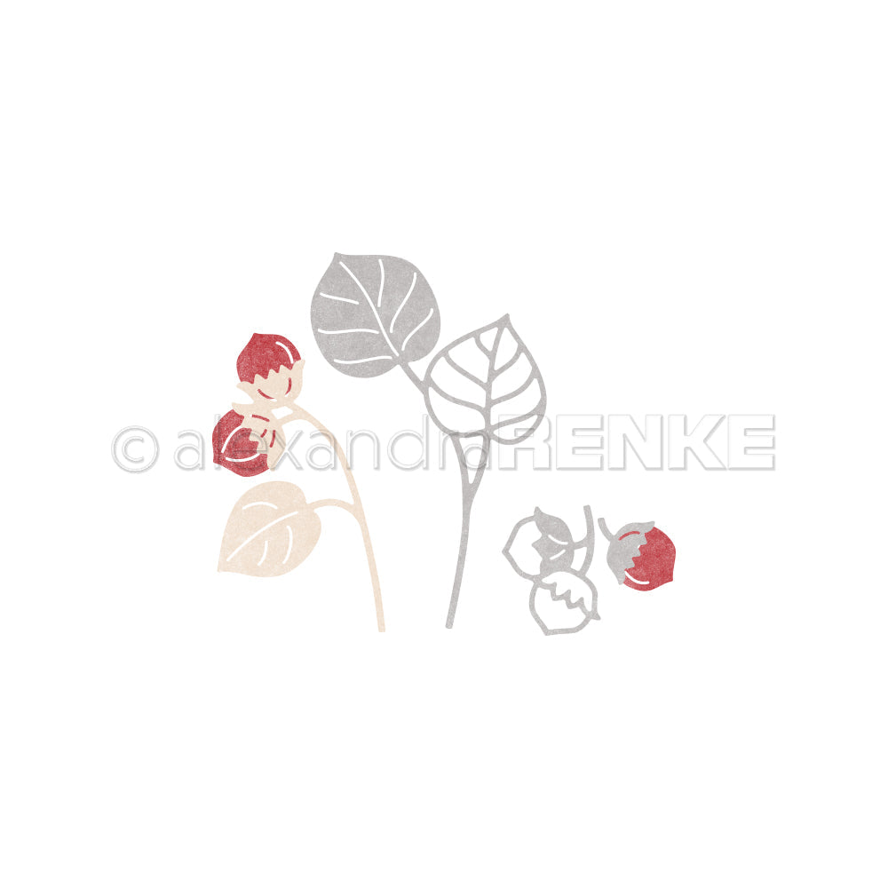 Set Fustelle ' Hazelnut branch duo ' D-AR-HE0024 - A.RENKE