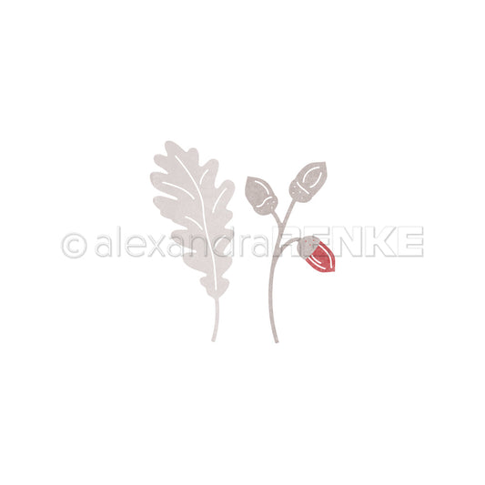 Set Fustelle ' Acorn branch duo ' D-AR-HE0026 - A.RENKE