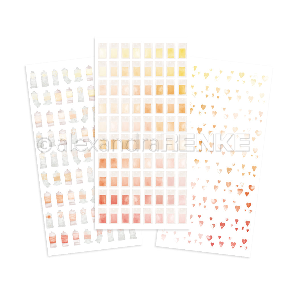 Rub-On 'Color Wonder Yellow-Orange-Red' - RO-AR-Ba0009 - A.RENKE