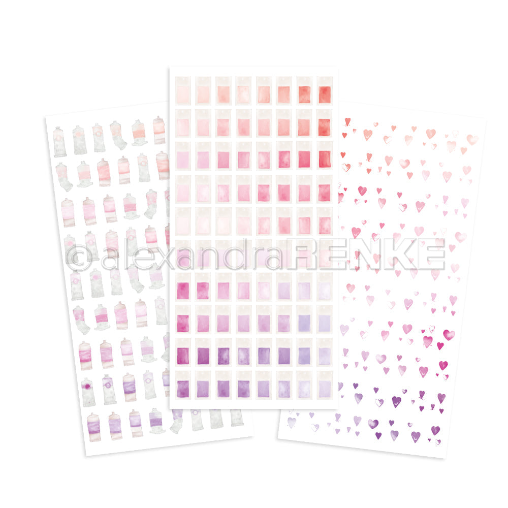 Rub-On 'Color Wonder Pink-Violet' - RO-AR-Ba0011 - A.RENKE