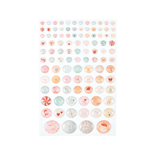 Stickers Dots 'Sugary Christmas '- SD-AR-W0006- A.RENKE