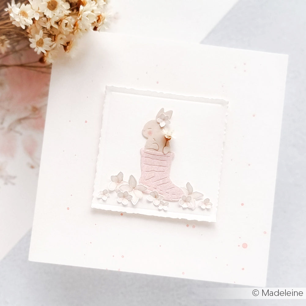 Set Fustelle 'Bunny Garden' -D-AR-Ti0145 - A.RENKE