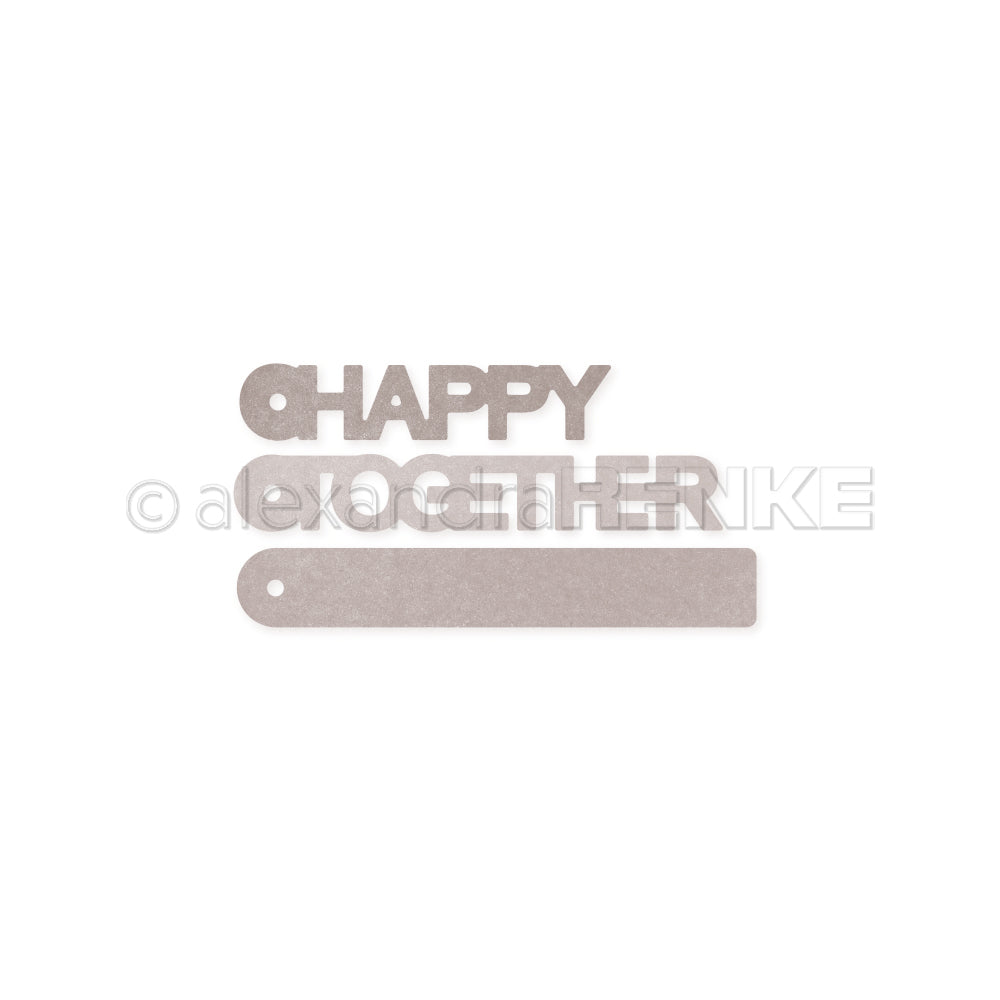 Set Fustelle " Happy together label"- D-AR-Ty0148- A.RENKE