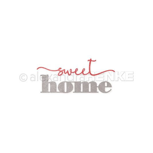 Set Fustelle "Word set Home sweet home"- D-AR-Ty0313 - A.RENKE