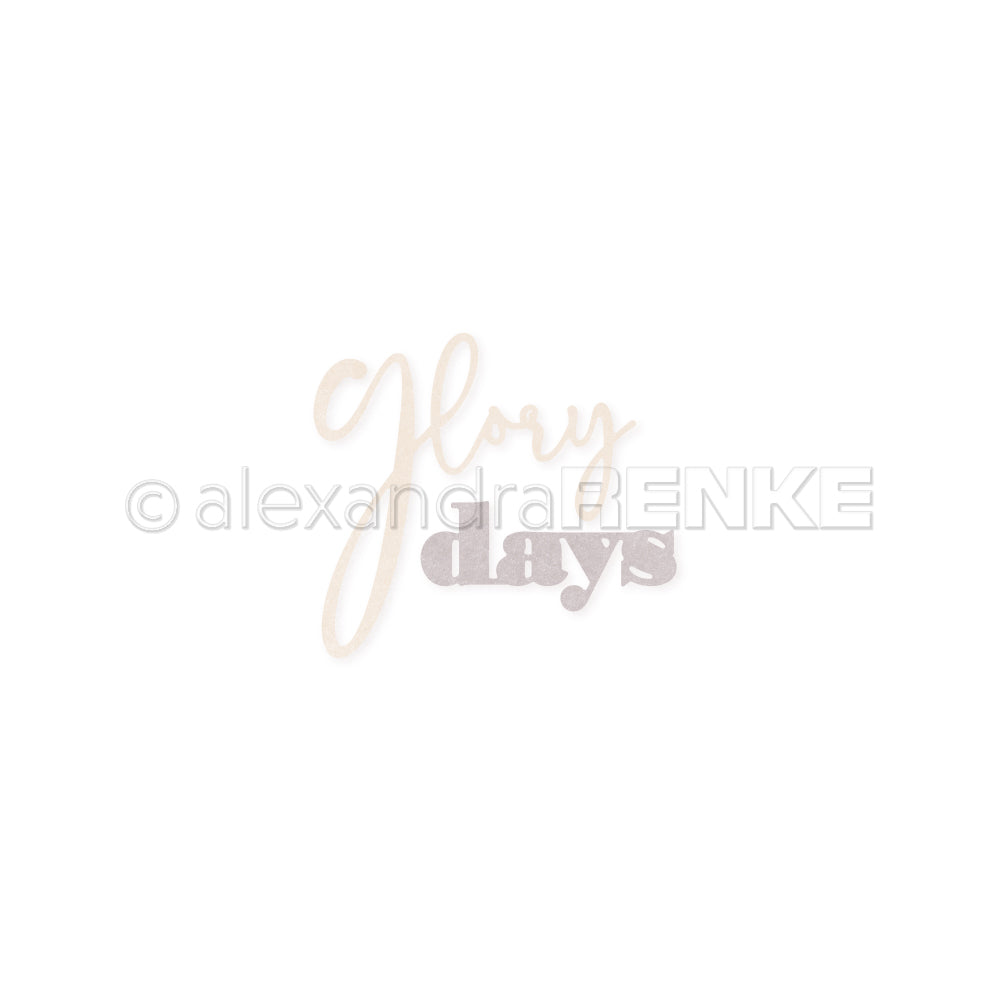 Set Fustelle "Word set glory days"- D-AR-Ty0320 - A.RENKE