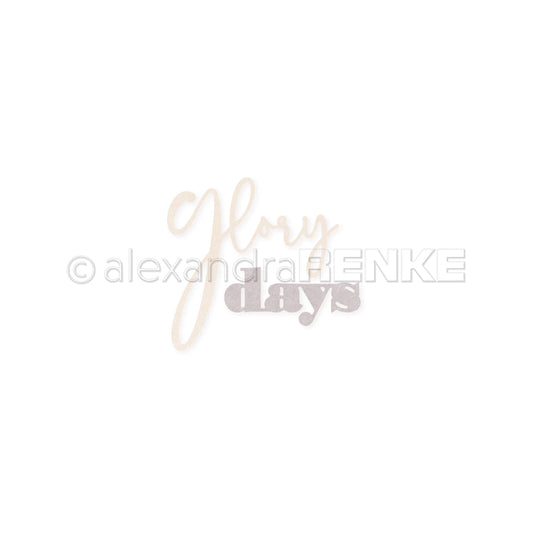 Set Fustelle "Word set glory days"- D-AR-Ty0320 - A.RENKE