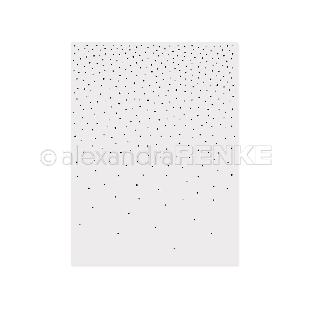 Embossing Folder 'Light snowfall'-  EF-AR-W0009- A.RENKE