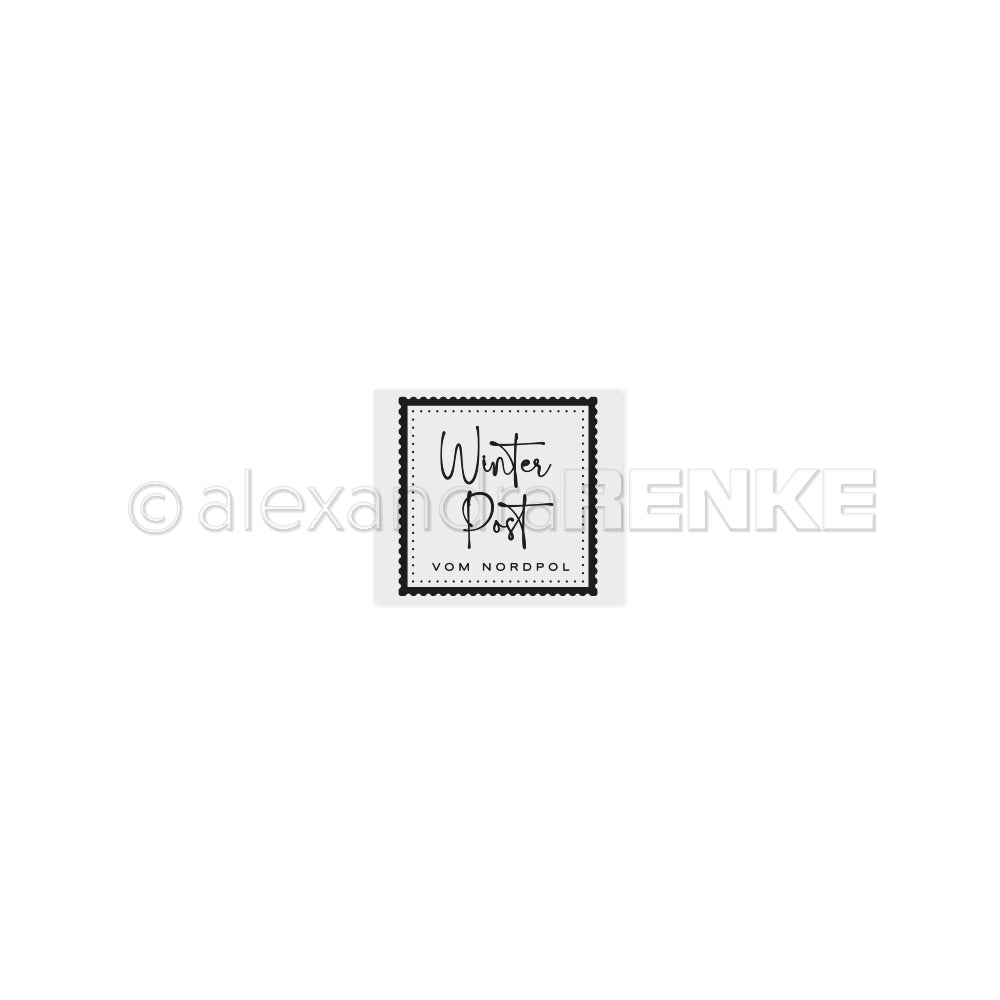 Embossing Folder 'Winterpost'-  EF-AR-W0018- A.RENKE