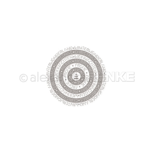 Set Fustelle 'Word Circles Christmas'- D-AR-W0150 - A.RENKE