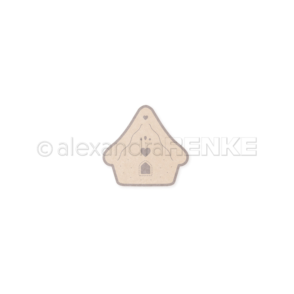 Set fustelle 'Curved layer gingerbread house'- D-AR-W0234 - A.RENKE