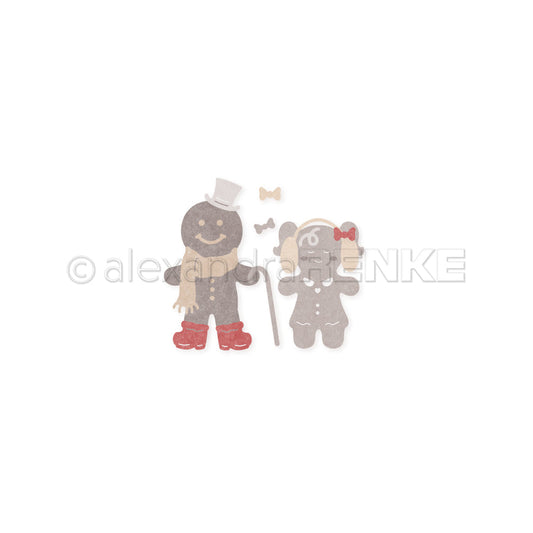 Set fustelle 'Gingerbread father and daughter set'- D-AR-W0235 - A.RENKE