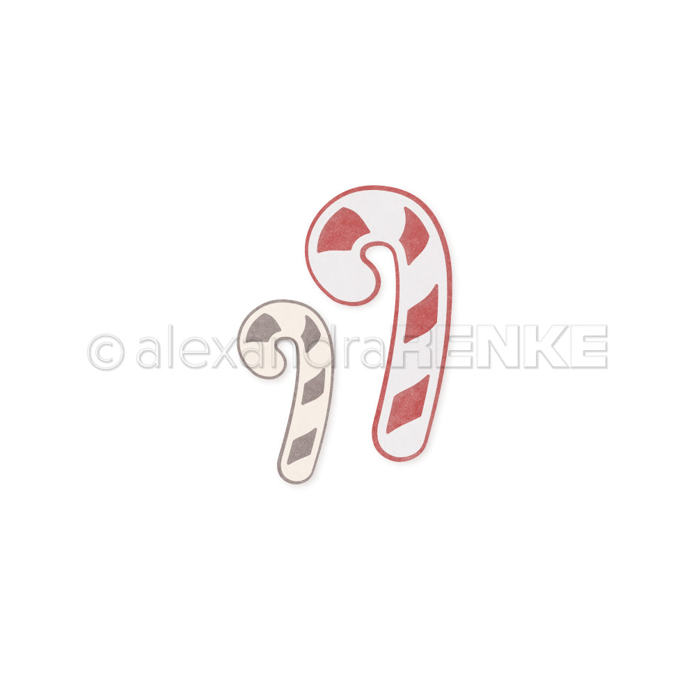 Set fustelle 'Layered Candy Canes Duo'- D-AR-W0238 - A.RENKE